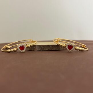 HEART DESIGN KADA BANGAL SET